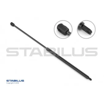 Vérin, capot-moteur STABILUS 1349BG
