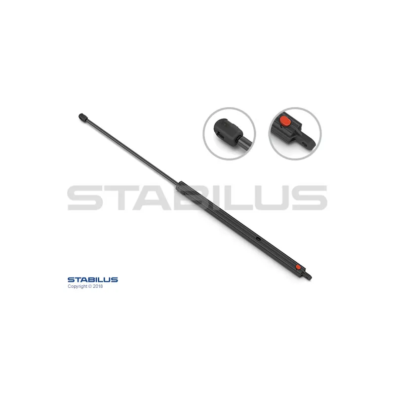 Vérin, capot-moteur STABILUS 1383BM