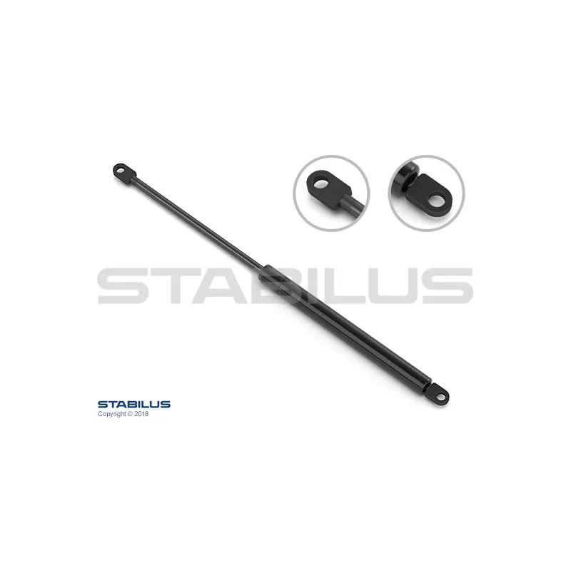 Vérin, capot-moteur STABILUS 1666BP