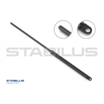 Vérin, capote STABILUS 2065BA