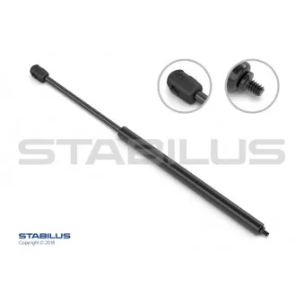 Vérin, capot-moteur STABILUS 220613