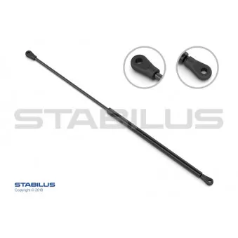 Vérin, capot-moteur STABILUS 2308BA