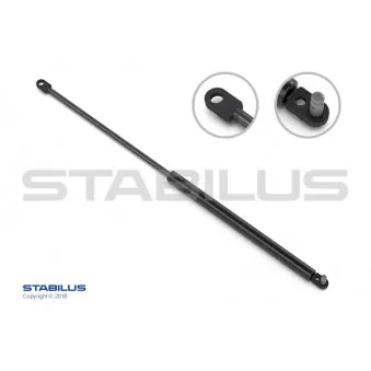 Vérin de hayon, de coffre STABILUS 2425LK