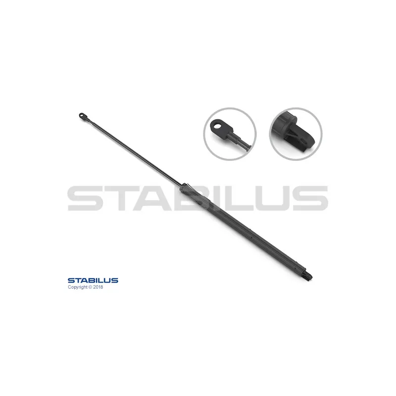 Vérin, capot-moteur STABILUS 6203BA