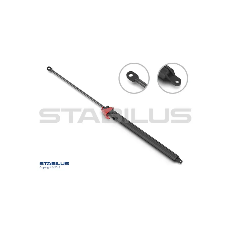 Vérin, capot-moteur STABILUS 6512AJ