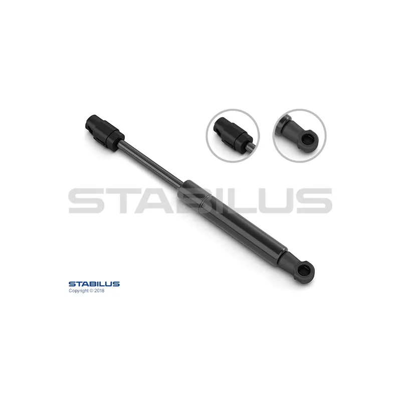 Vérin, étagère (coffre) STABILUS 660122