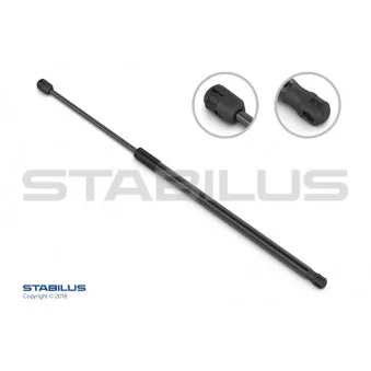 Vérin, capot-moteur STABILUS