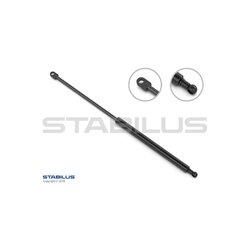 Vérin, vitre arrière STABILUS 7101FU