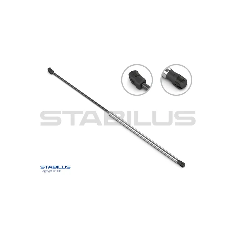 Vérin, capot-moteur STABILUS 7184VB