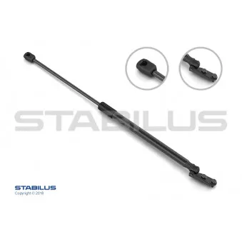 Vérin de hayon, de coffre STABILUS 762672