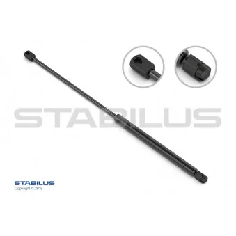 Vérin, vitre arrière STABILUS