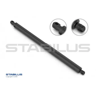 Vérin de hayon, de coffre STABILUS 833655