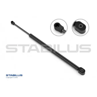 Ressort pneumatique, porte STABILUS 848228