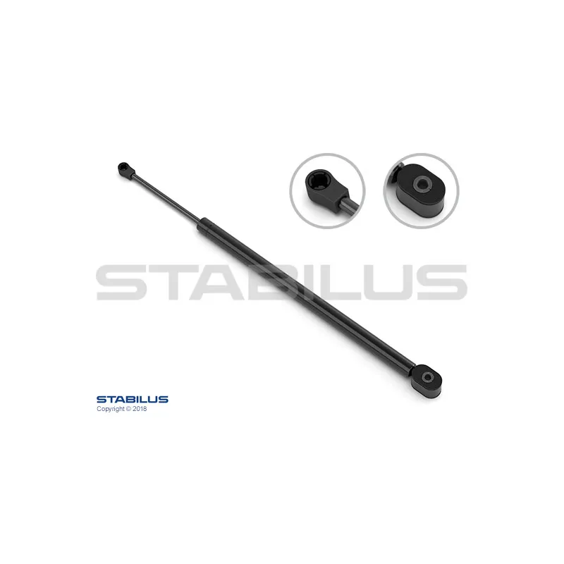 Ressort pneumatique, porte STABILUS 848228