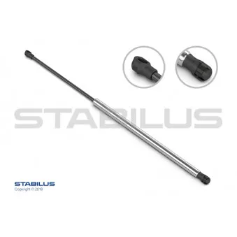 Vérin, capot-moteur STABILUS