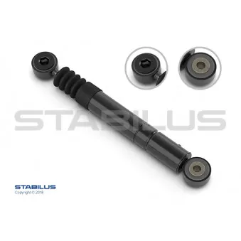 Amortisseur de vibrations, courroie trapézoïdale à nervures STABILUS 8982CX