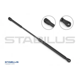 Vérin, capote STABILUS 9763FY