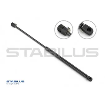 Vérin de hayon, de coffre STABILUS 9835BO