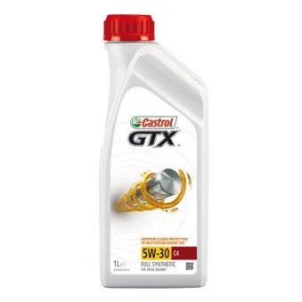 Huile moteur 5W-30 GTX C4 - 1L CASTROL 15900D