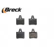 Jeu de 4 plaquettes de frein arrière BRECK 20162 00 704 00 - Visuel 3