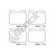 Jeu de 4 plaquettes de frein avant BRECK 20341 00 701 10 - Visuel 1