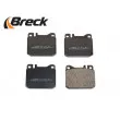 Jeu de 4 plaquettes de frein avant BRECK 20341 00 701 10 - Visuel 3