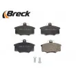 Jeu de 4 plaquettes de frein avant BRECK 20574 00 701 00 - Visuel 3