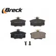 Jeu de 4 plaquettes de frein avant BRECK 20574 10 701 00 - Visuel 3