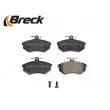 Jeu de 4 plaquettes de frein avant BRECK 20669 00 701 00 - Visuel 3