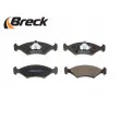 Jeu de 4 plaquettes de frein avant BRECK 20753 00 701 00 - Visuel 3