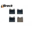 Jeu de 4 plaquettes de frein arrière BRECK 20755 00 704 00 - Visuel 3