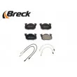 Jeu de 4 plaquettes de frein avant BRECK 20906 00 702 10 - Visuel 3