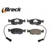 Jeu de 4 plaquettes de frein avant BRECK 20907 00 702 10 - Visuel 3