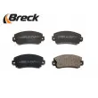 Jeu de 4 plaquettes de frein avant BRECK 20950 00 702 10 - Visuel 3