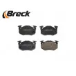Jeu de 4 plaquettes de frein arrière BRECK 20973 00 704 00 - Visuel 3