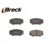 Jeu de 4 plaquettes de frein avant BRECK 21141 00 701 00 - Visuel 3