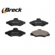 Jeu de 4 plaquettes de frein avant BRECK 21171 00 702 00 - Visuel 3