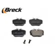 Jeu de 4 plaquettes de frein avant BRECK 21173 00 701 00 - Visuel 3