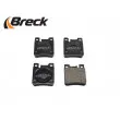 Jeu de 4 plaquettes de frein arrière BRECK 21305 00 704 20 - Visuel 3