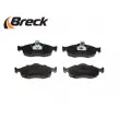 Jeu de 4 plaquettes de frein avant BRECK 21394 00 701 00 - Visuel 3