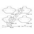 Jeu de 4 plaquettes de frein avant BRECK 21436 00 702 10 - Visuel 1