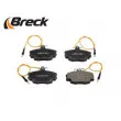 Jeu de 4 plaquettes de frein avant BRECK 21460 00 702 10 - Visuel 3