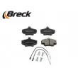 Jeu de 4 plaquettes de frein avant BRECK 21463 00 702 10 - Visuel 3