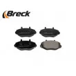 Jeu de 4 plaquettes de frein avant BRECK 21469 00 701 00 - Visuel 3