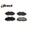 Jeu de 4 plaquettes de frein avant BRECK 21470 00 701 00 - Visuel 3