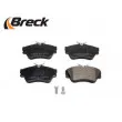 Jeu de 4 plaquettes de frein avant BRECK 21479 00 703 00 - Visuel 3