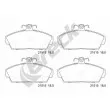 Jeu de 4 plaquettes de frein avant BRECK 21515 00 702 10 - Visuel 1