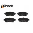 Jeu de 4 plaquettes de frein avant BRECK 21601 00 701 10 - Visuel 3