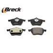 Jeu de 4 plaquettes de frein avant BRECK 21624 00 701 00 - Visuel 3