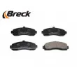 Jeu de 4 plaquettes de frein avant BRECK 21626 00 702 00 - Visuel 3